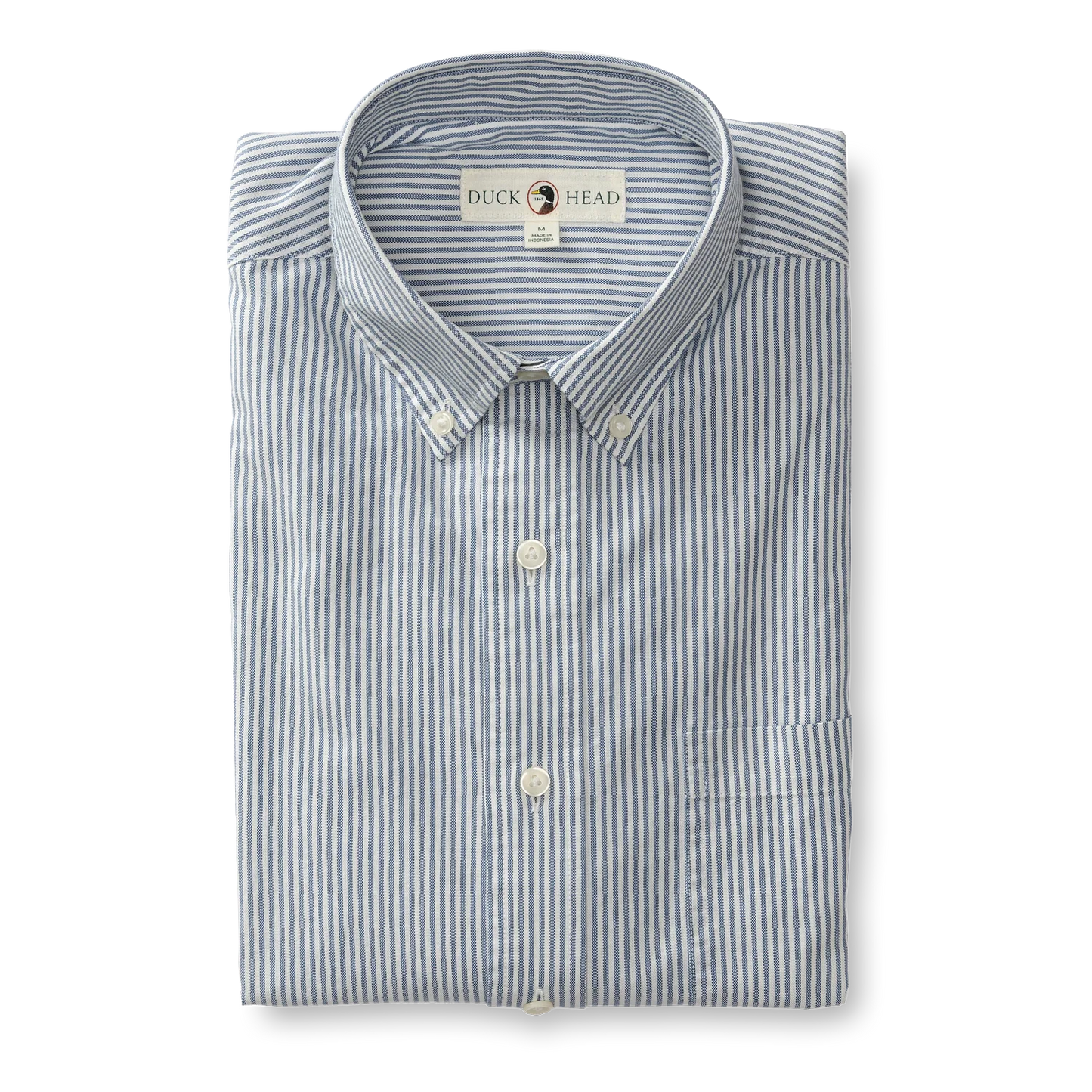 Stripe Cotton Oxford Sport Shirt