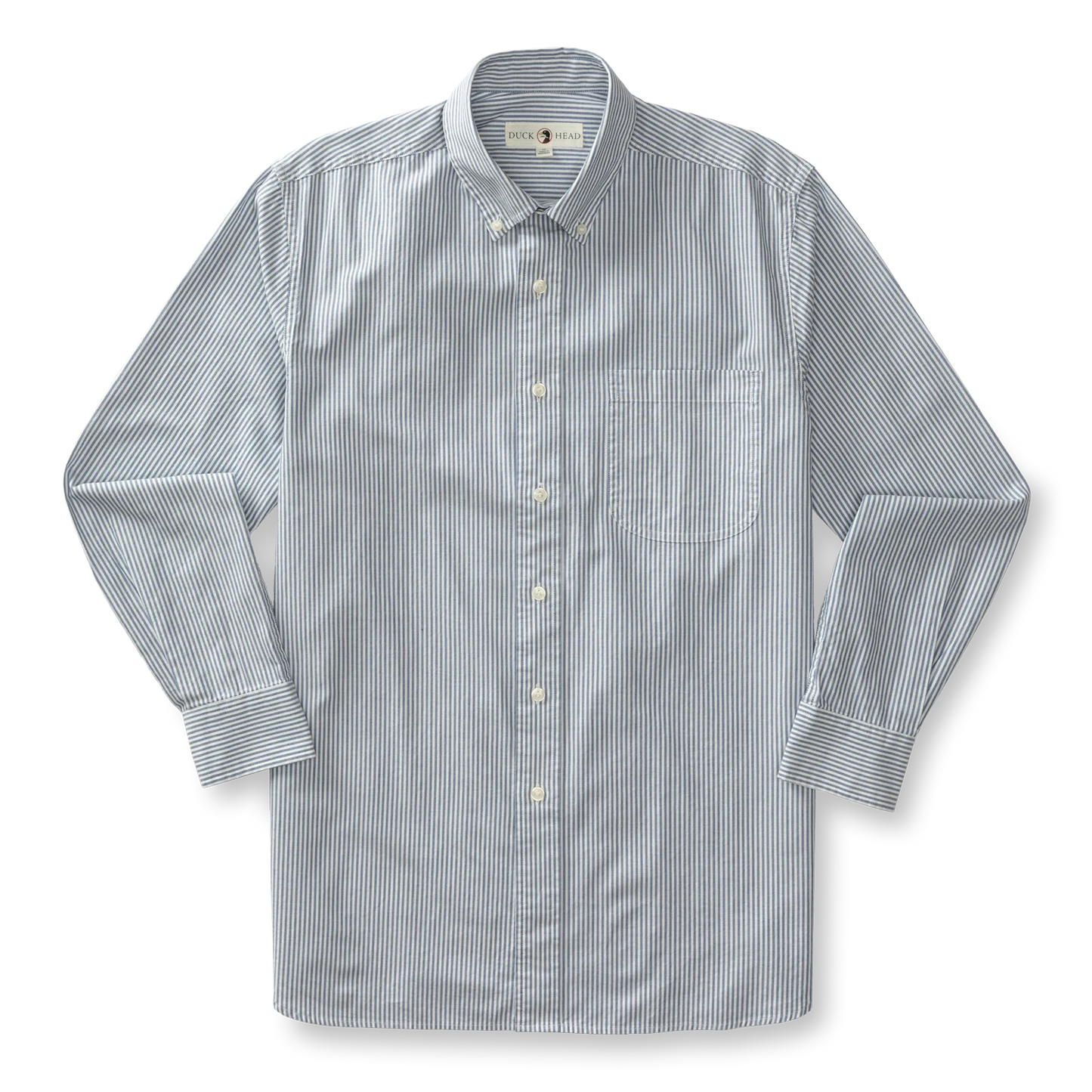 Stripe Cotton Oxford Sport Shirt