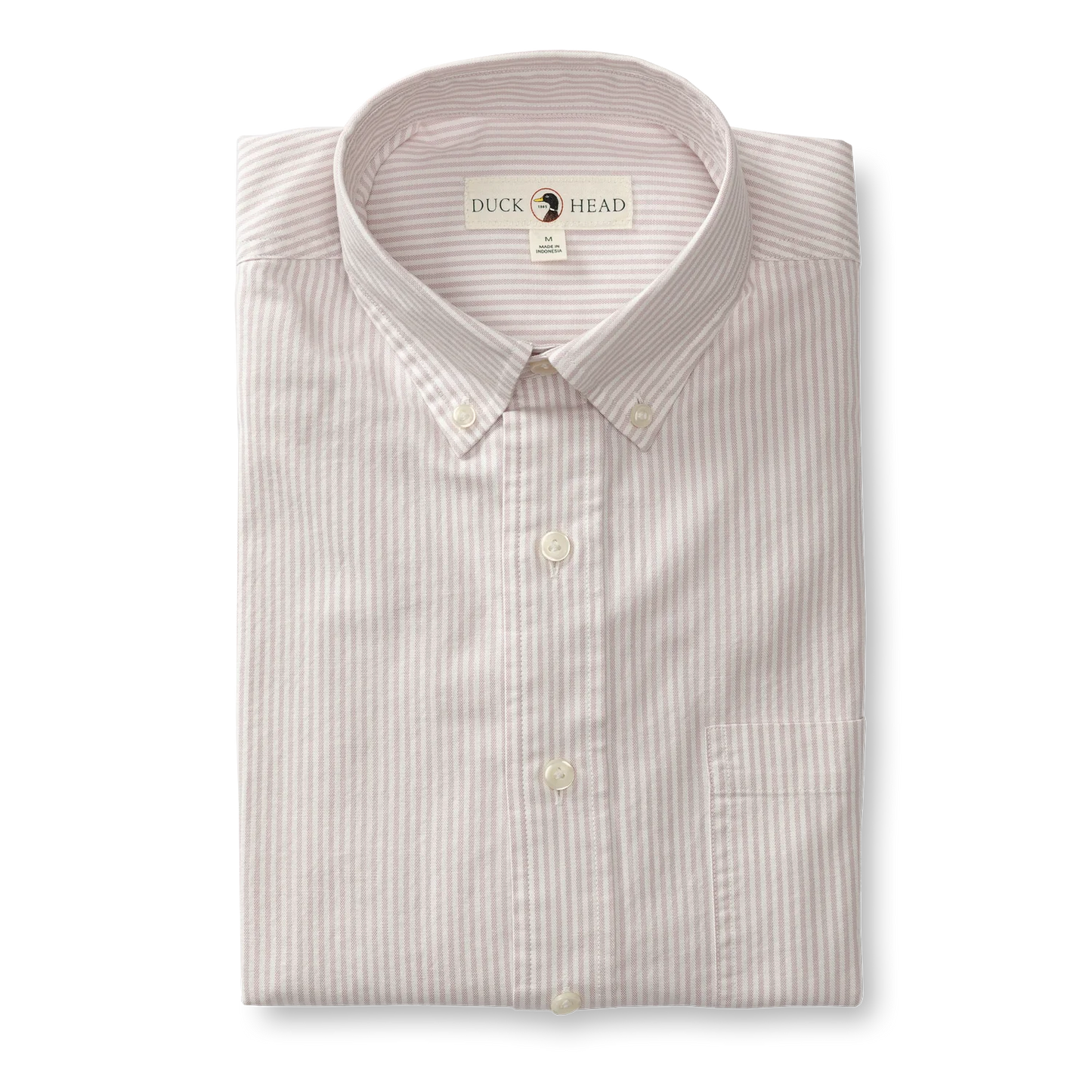 Stripe Cotton Oxford Sport Shirt
