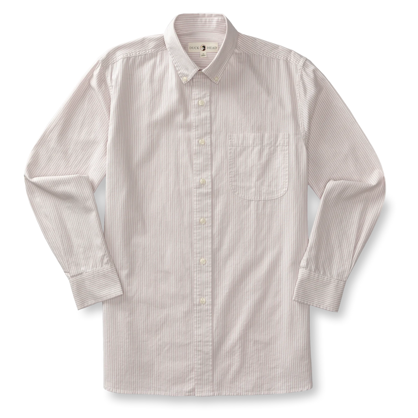 Stripe Cotton Oxford Sport Shirt
