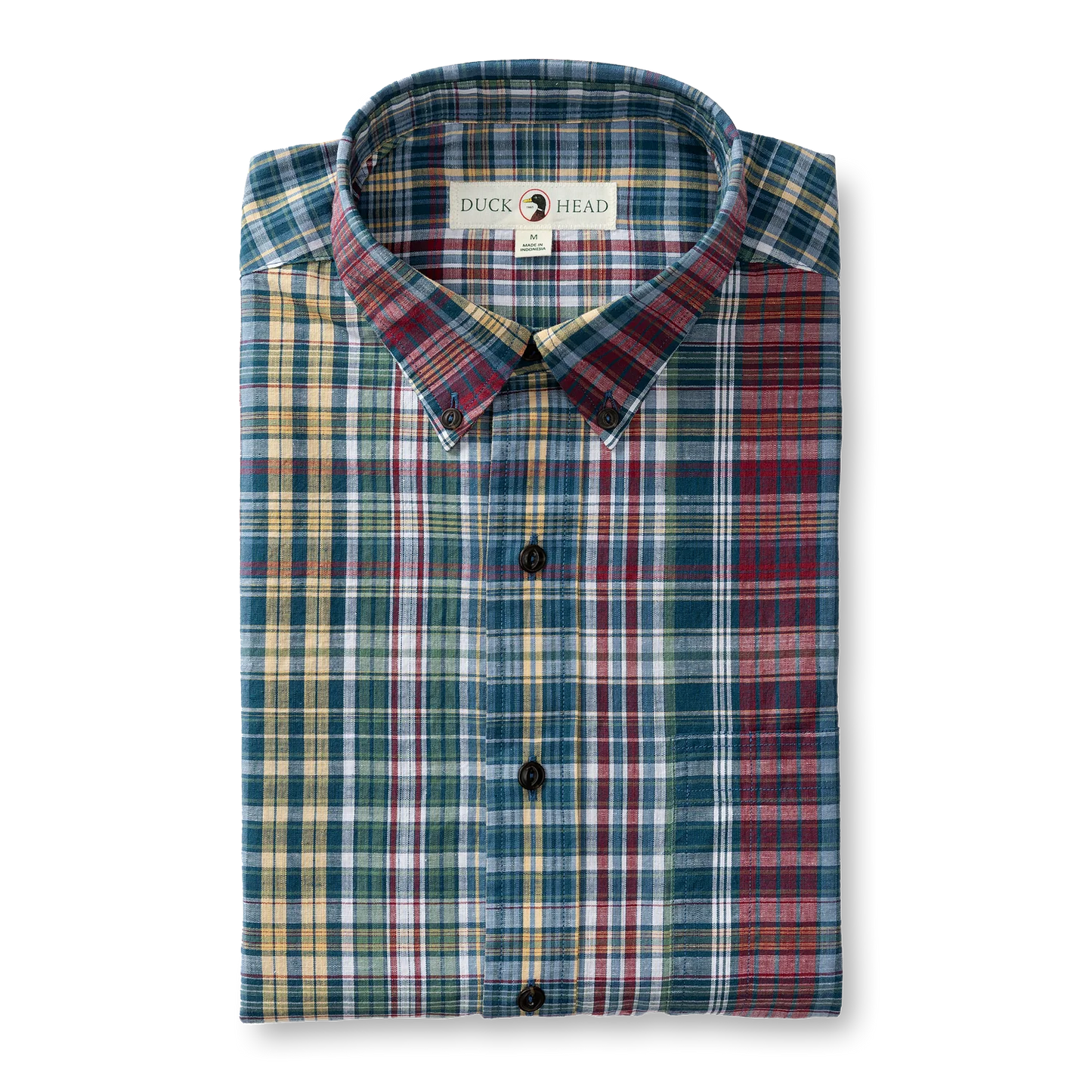 Reid Plaid Slub Sport Shirt