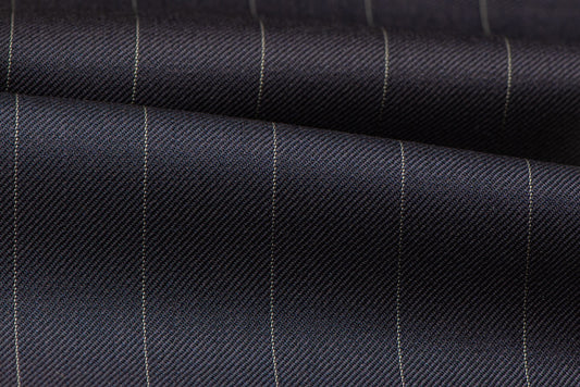 HUDDERSFIELD  NAVY  PINSTRIPE (suit price)