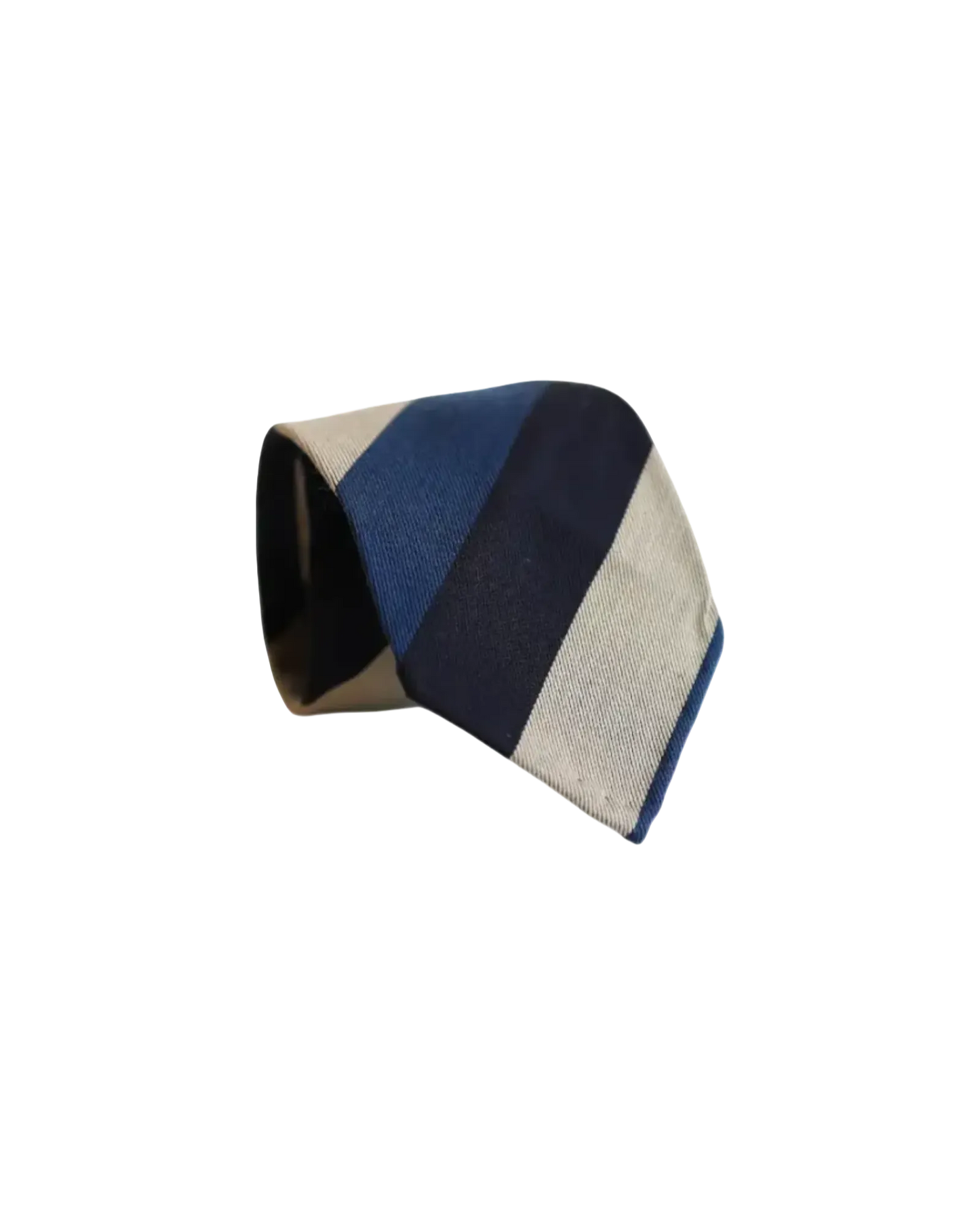 Blue and Grey Stripe Tie