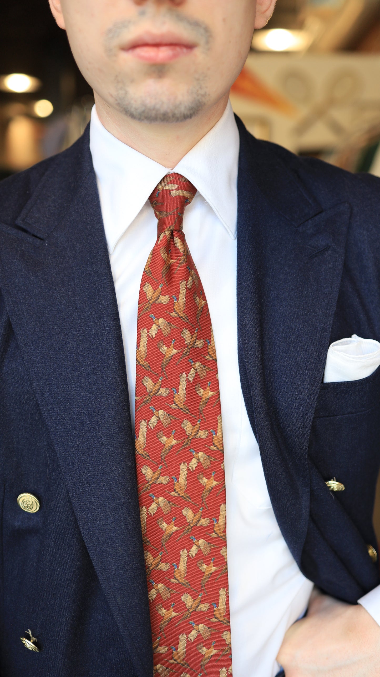 Rust Pheasant Tie