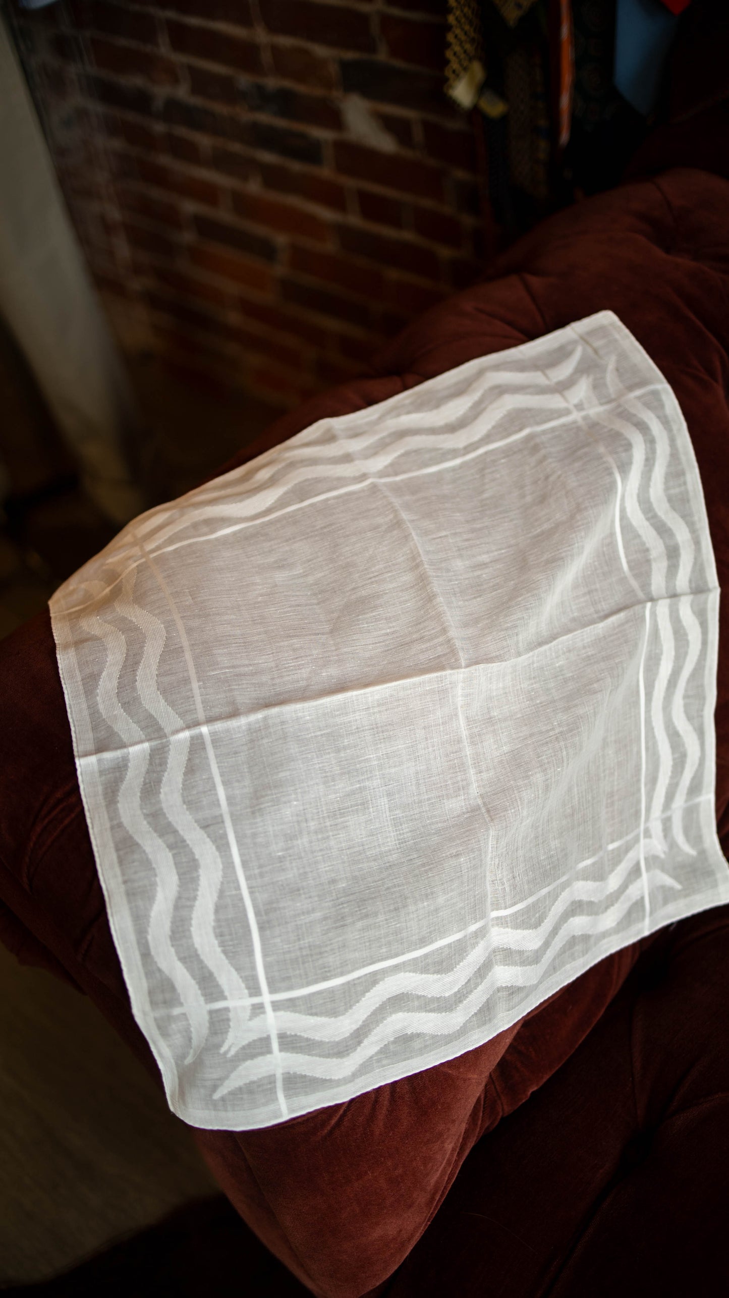 French Archive Pocket Square