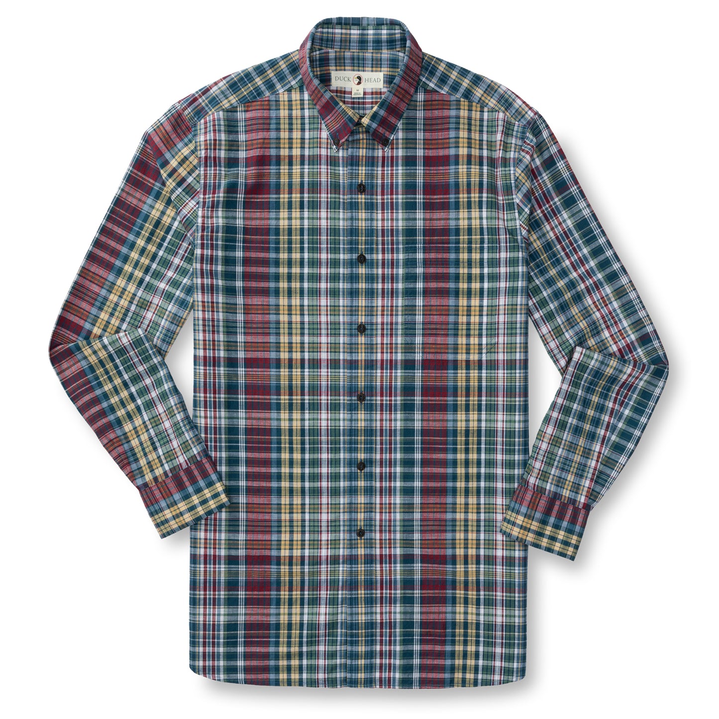 Reid Plaid Slub Sport Shirt