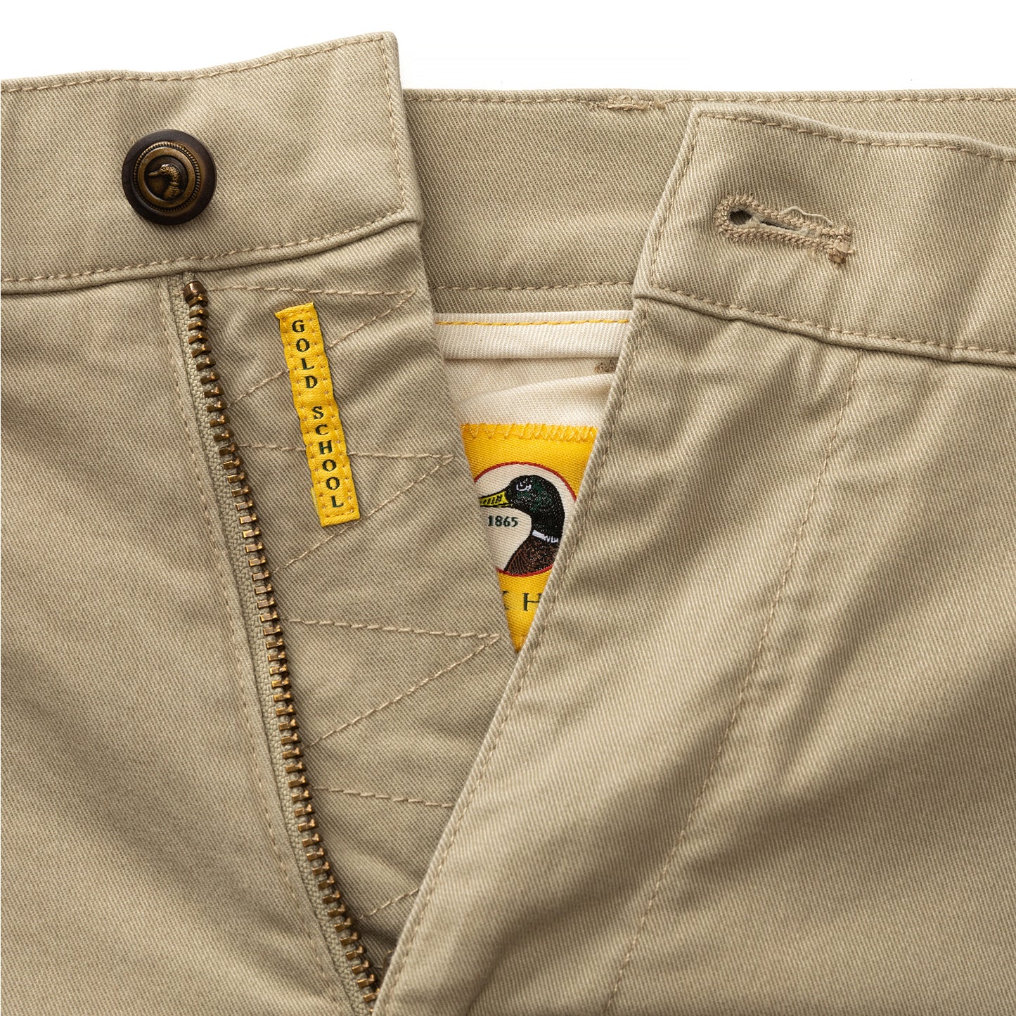Gold School Chino Khaki