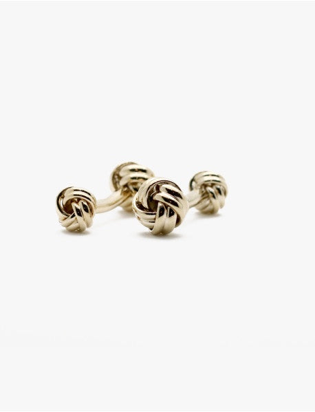 Gold Knot Cufflink