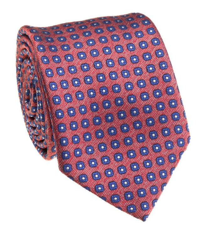 Burgundy/Blue Iridescent Neat Tie