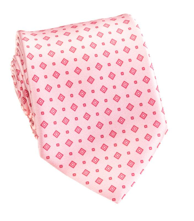 Pink Neat Tie