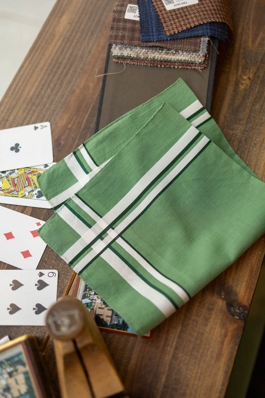 Green Pocket Square