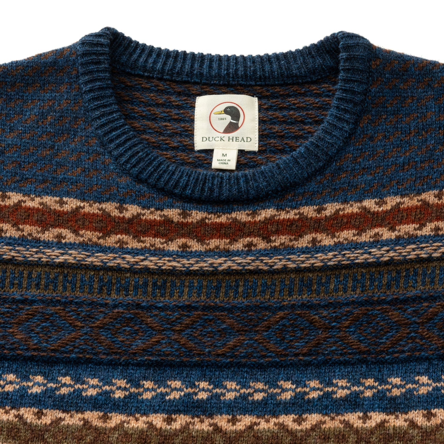 BIRCH FAIR ISLE CREWNECK SWEATER