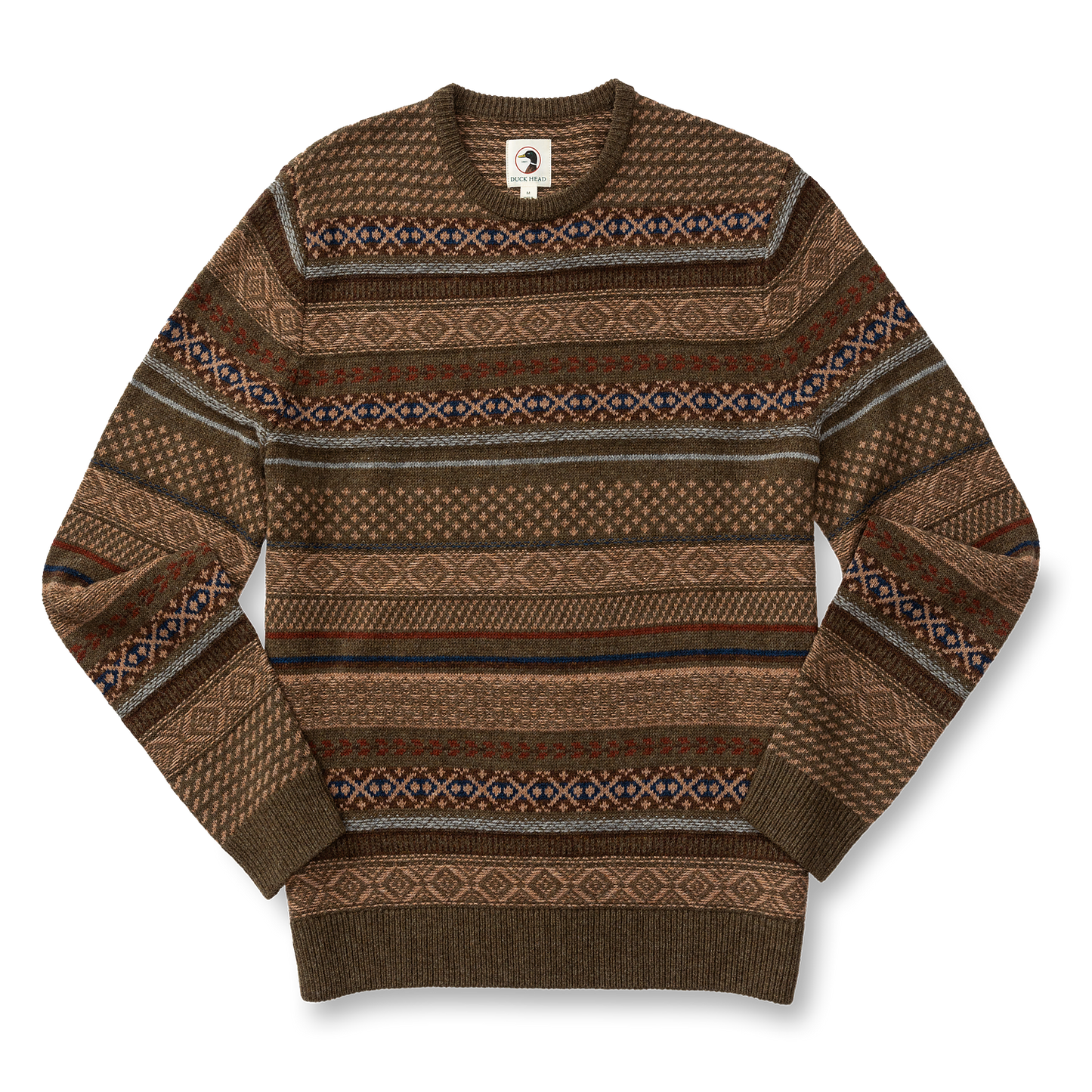 BIRCH FAIR ISLE CREWNECK SWEATER