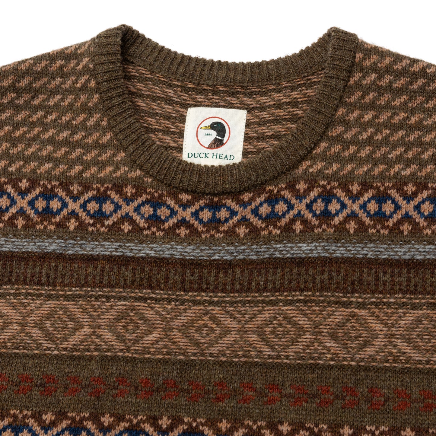 BIRCH FAIR ISLE CREWNECK SWEATER